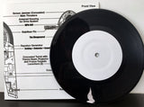 The Disappeared - Nothing Someone Something - 7" TEST PRESSING